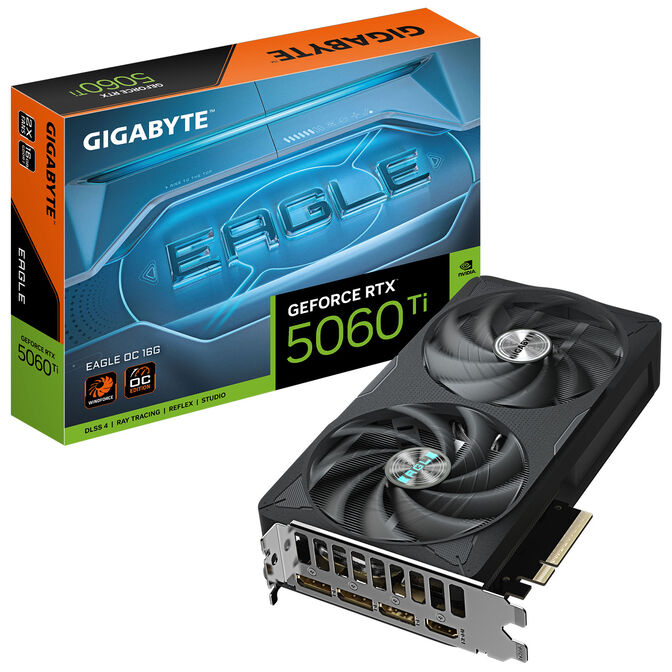 Gigabyte GeForce RTX 5060 Ti Eagle OC, 16384 MB GDDR7 image number 0
