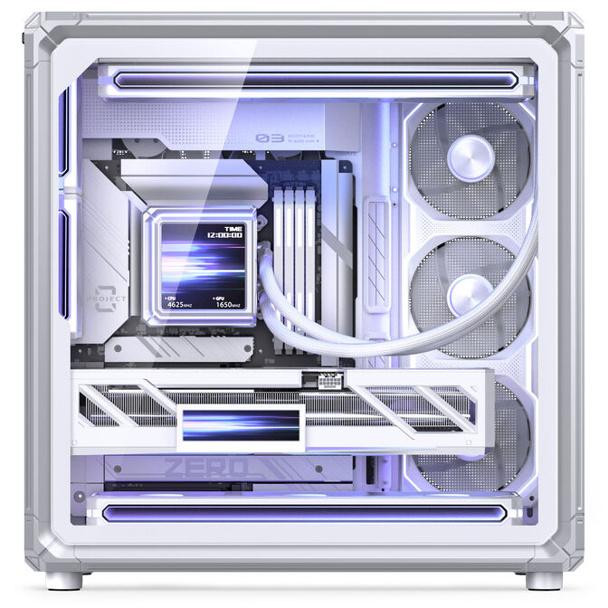 Jonsbo X400 PC-Geh&auml;use, Midi-Tower, ATX, Tempered Glass - wei&szlig; image number 10