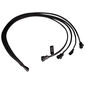 Alphacool Y-Splitter 4-Pin auf 4x 4-Pin PWM 60cm - schwarz