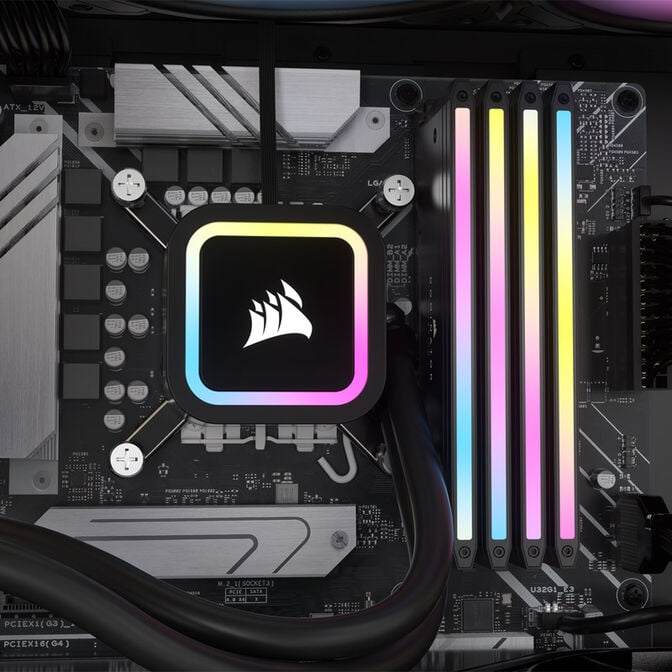 Corsair Dominator Titanium DDR5-6600 RAM, CL32, XMP - 64 GB Dual-Kit, schwarz image number 5