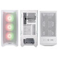 Lian Li LANCOOL II Mesh C RGB Snow Edition Midi-Tower, Tempered Glass - wei&szlig; image number null