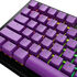 Glorious GPBT Basics Keycaps, ANSI Layout (US), PBT, Doubleshot - Epic Purple image number null