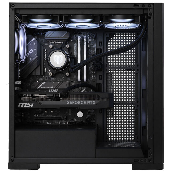 Gaming PC Mach 6 powered by MSI, AMD Ryzen 7 9800X3D, NVIDIA GeForce RTX 5080 - Fertig-PC image number 3