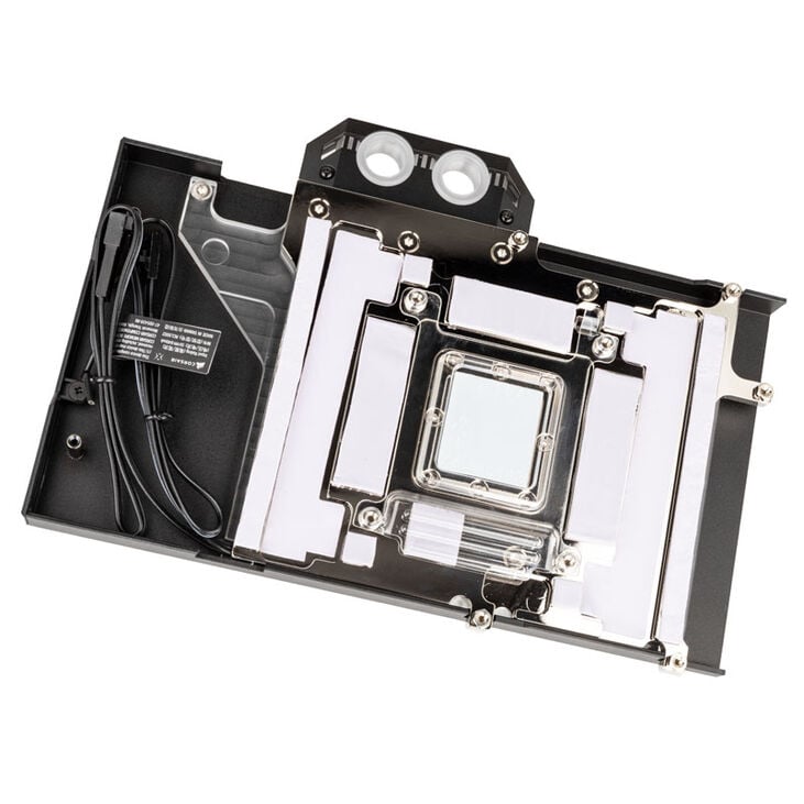 Corsair Hydro X Series XG7 RGB 3090 Ti FE GPU Wasserblock - Acryl + Nickel image number 1