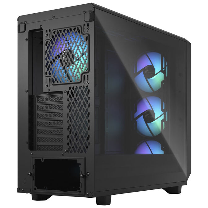 Fractal Design Meshify 2 Lite RGB Mid Tower Light Tint, Tempered Glass, Black image number 4