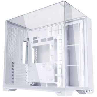 Lian Li O11 Vision Compact PC-Geh&auml;use, Midi-Tower, E-ATX, Tempered Glass - wei&szlig;