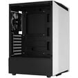Aerocool Bionic v1 Midi-Tower, RGB, Tempered Glass - schwarz/wei&szlig; image number null