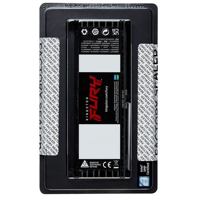 Kingston Fury Renegade Pro DDR5-5600 RAM, CL36, XMP, ECC reg. - 128 GB Octo-Kit, black image number 2