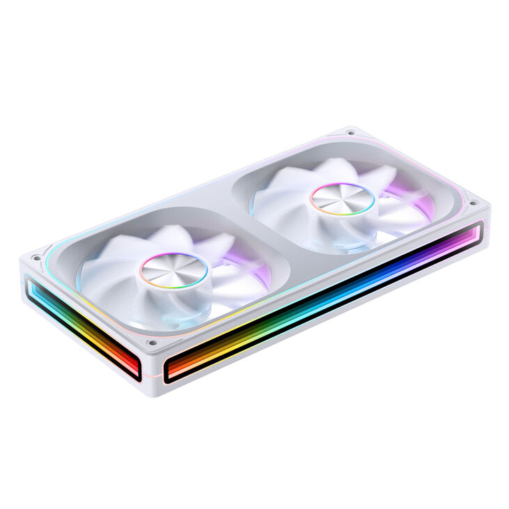 Jonsbo ZA-240 Fan, Reverse Blade, PWM, ARGB - 240mm, white image number 2