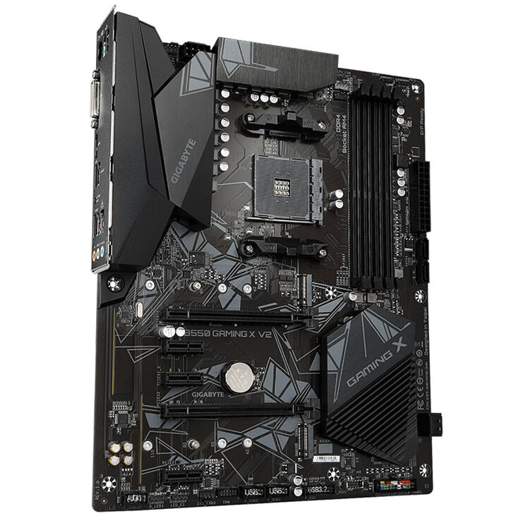 GIGABYTE B550 Gaming X V2 Mainboard, Sockel AM4, AMD B550, ATX, DDR4 image number 1