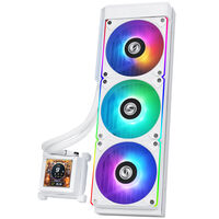 Lian Li HydroShift LCD 360 ARGB AiO Wasserkühlung - weiß