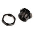 XSPC Case Pass-Through G1/4 inch - chrome black image number null