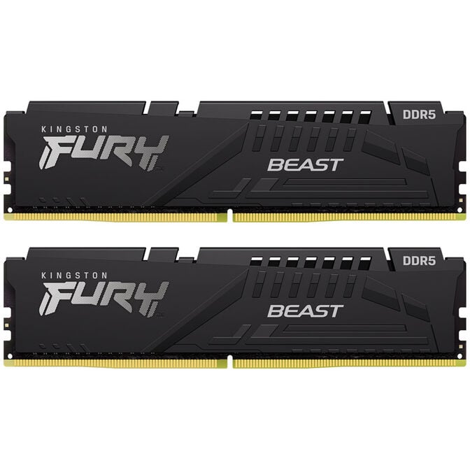 Kingston Fury Beast EX DDR5-5600 RAM, CL36, EXPO - 32 GB Dual-Kit, schwarz image number 1