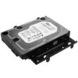 AXAGON RHD-435 Halterahmen f&uuml;r 4x 2,5"/2x 2,5" + 1x 3,5" im 5,25" Slot - schwarz image number null