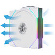 Lian Li UNI FAN TL Wireless L&uuml;fter, ARGB, PWM - Reverse Blade, 120mm, wei&szlig; image number null