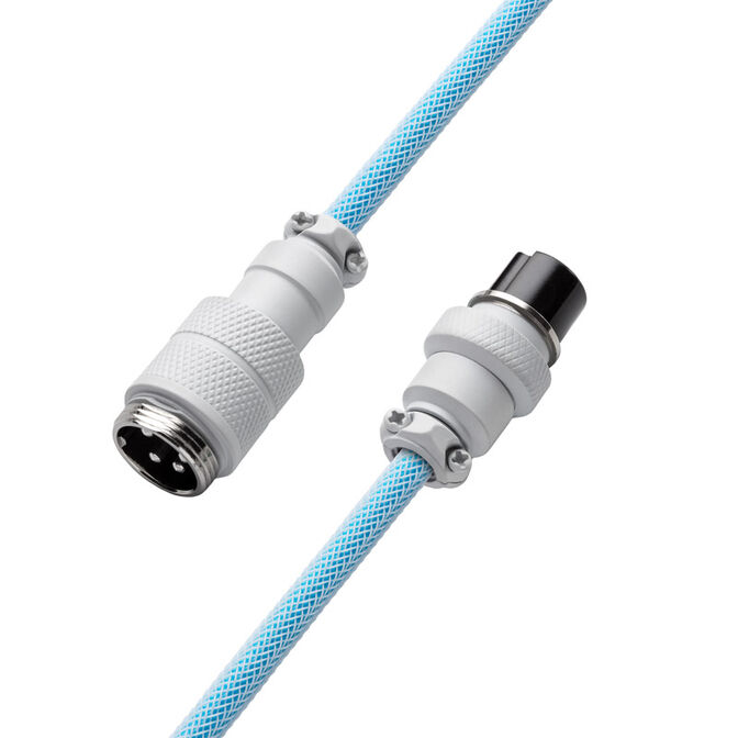 CableMod PRO Coiled Keyboard Cable USB-C zu USB Typ A, Blueberry Cheesecake - 150cm image number 3