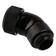 Alphacool Eiszapfen Anschluss 45 Grad G1/4 Zoll AG auf 13mm AD Hardtube - schwarz image number null