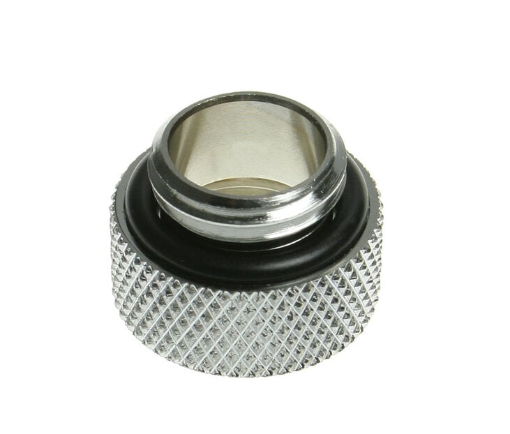 Bitspower Adapter G1/4 Zoll AG auf G1/4 Zoll IG - silber glänzend image number 2