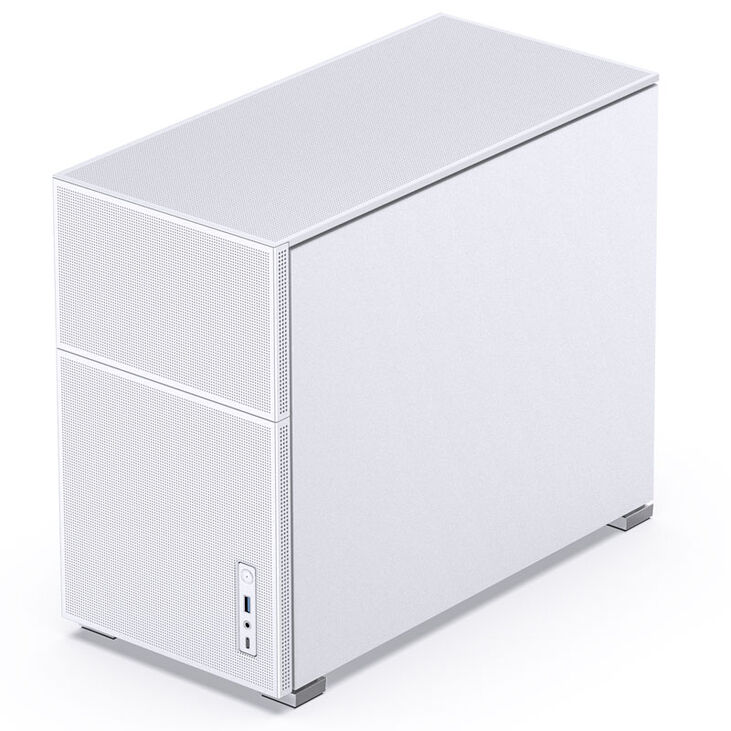 Jonsbo D31 MESH Micro-ATX Gehäuse, Tempered Glass - weiß image number 2