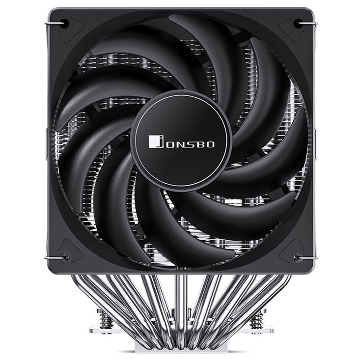 Jonsbo CR-3000 CPU-Kühler, Dual Tower, 120mm - schwarz image number 2