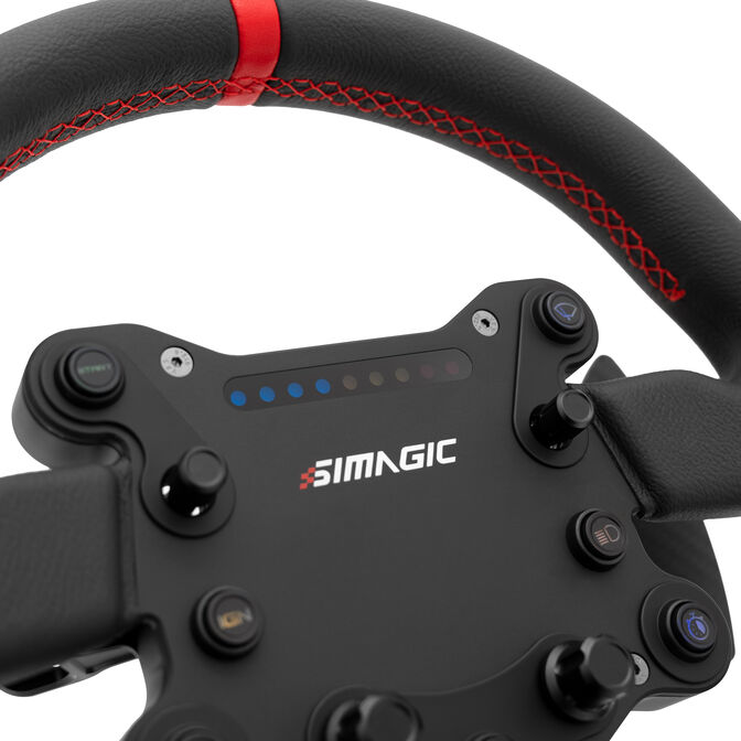 Simagic GTS Steering Wheel with Quick Release - Leather, 30 cm image number 4