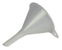 Plastic funnel