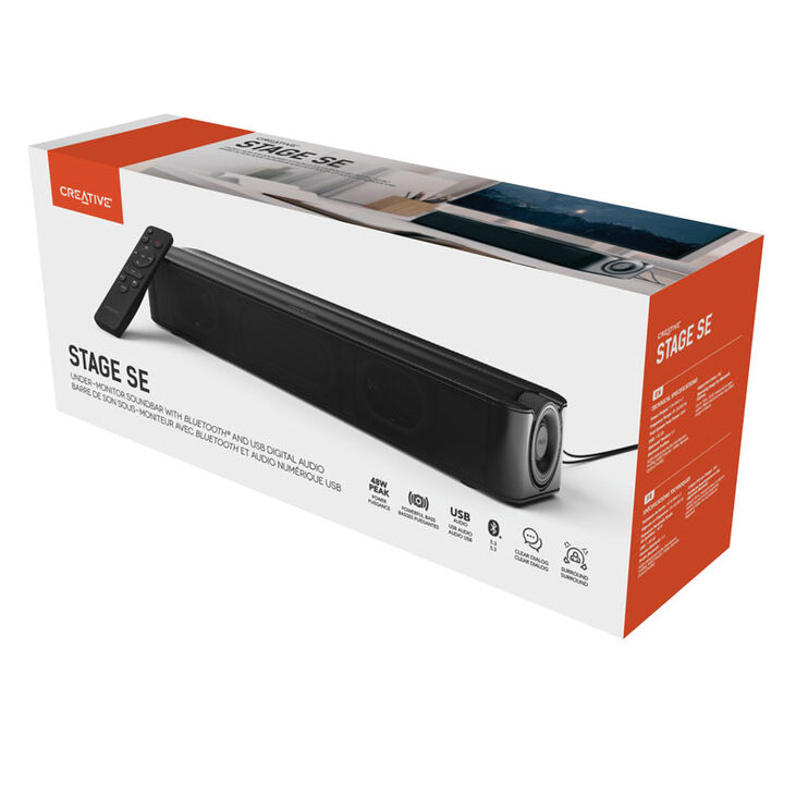Creative Stage SE Soundbar, USB-C, Bluetooth 5.3 image number 7