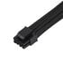 SilverStone EPS 8-Pin zu EPS/ATX 4+4-Pin Kabel, 300mm - schwarz image number null