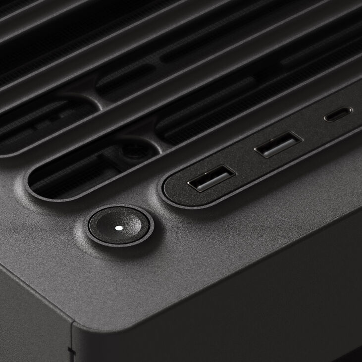HAVN HS 420 PC-Gehäuse, Midi-Tower, E-ATX, Tempered Glass - schwarz image number 7