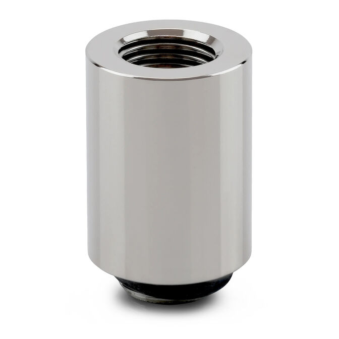 Thermal Grizzly DeltaMate Extender Fitting - MF28, Gloss Nickel, Pack of 6 image number 1
