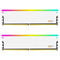 V-Color Manta XSky RGB DDR5-6000 RAM, CL30, EXPO - 16 GB Dual-Kit,2 x 8 GB, wei&szlig;