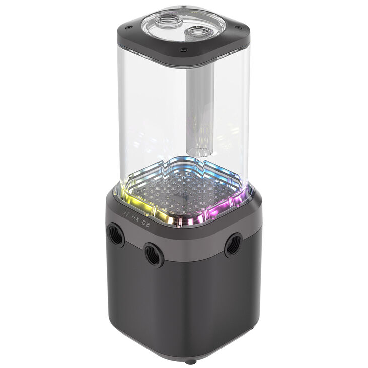 Corsair iCUE Link XD6 RGB Elite Pump Reservoir Combo - black image number 0