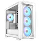 ASUS A23 PLUS PC-Gehäuse, Mini-Tower, Micro-ATX, RGB, Tempered Glass - weiß