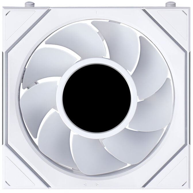 Lian Li UNI FAN SL-INF LCD FLEX Wireless Fan, ARGB and LCD - Reverse Blade, 120mm, white image number 4