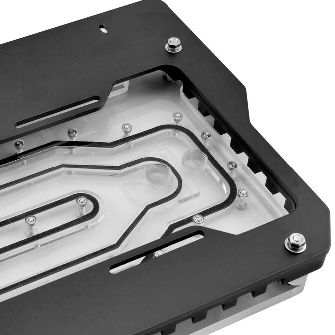 Singularity Computers Spectre 2.0 Elite Kit Front Distro Plate - black image number 5