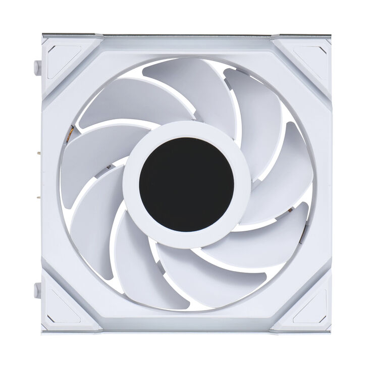 Lian Li UNI FAN SL Wireless LCD Fan, ARGB, PWM, 3-Pack incl. Controller - Reverse Blade, 120 mm, white image number 6