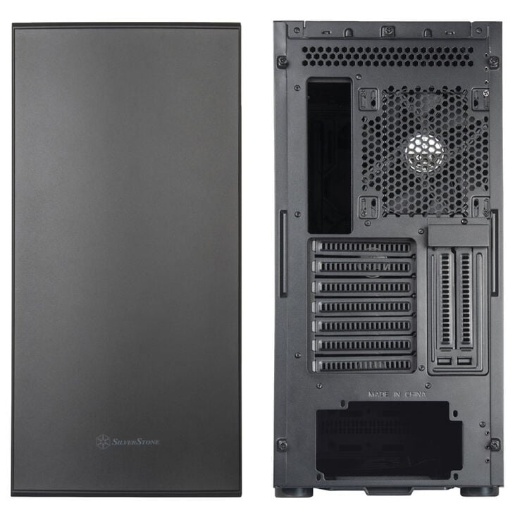 SilverStone SST-SEQ1B SETA Q1 Midi-Tower - schwarz image number 1