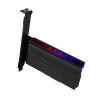 SilverStone SST-ECM24-ARGB - PCI-E Gen4 expansion card for M.2 (NGFF) - with cooler, ARGB