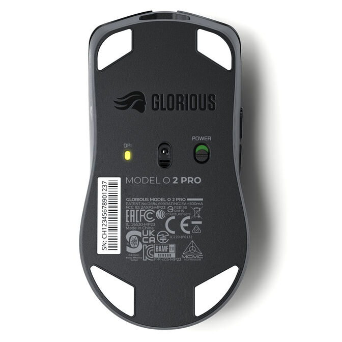 Glorious Model O 2 PRO Wireless, 1K Polling - black image number 6