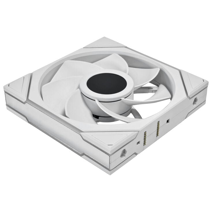 Lian Li UNI FAN TL LCD Wireless Lüfter, ARGB, PWM - Reverse Blade, 140mm, weiß image number 1