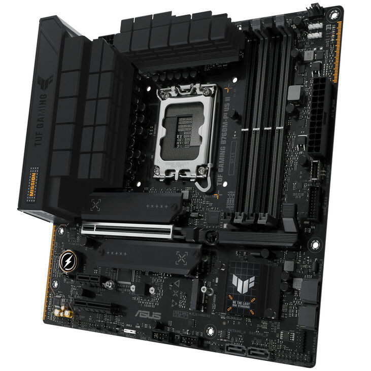ASUS TUF GAMING B760M-PLUS II Intel B760 LGA 1700 micro ATX image number 5