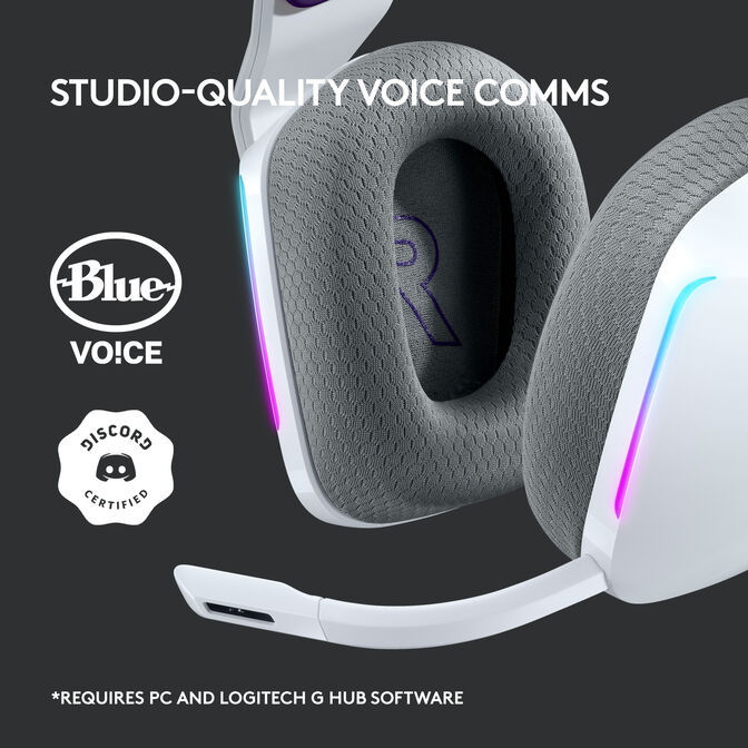 Logitech G733 LIGHTSPEED RGB Gaming-Headset - wei&szlig; image number 15