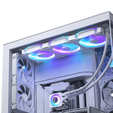 PHANTEKS Glacier One 420D30 X2 DRGB AiO Water Cooling - 420mm, white image number null