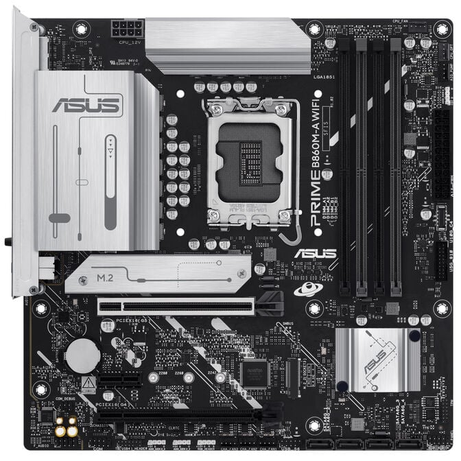ASUS Prime B860M-A WiFi Motherboard, Socket LGA 1851, Intel B860, Micro-ATX, DDR5 image number 2