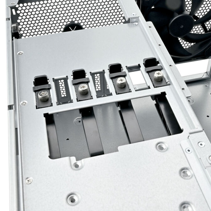 SilverStone RM53-502 Server Case, Rackmount, SSI-EEB, Mesh - Black image number 9