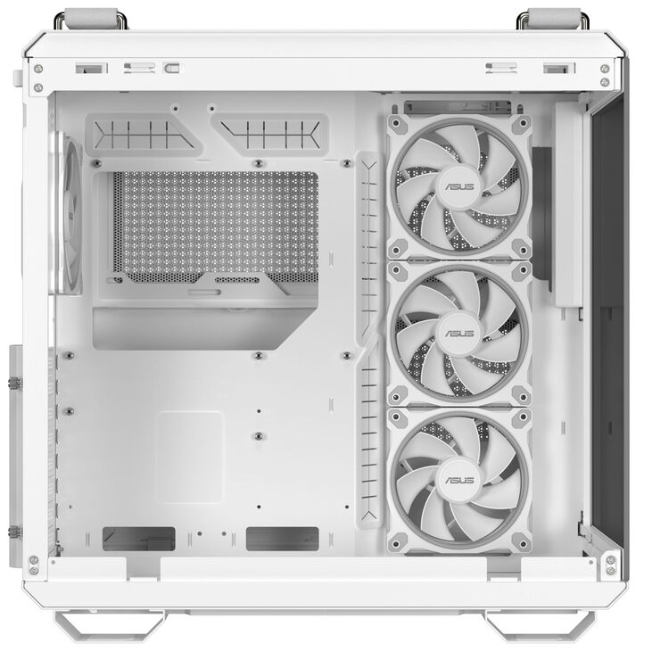 ASUS TUF Gaming GT502 Horizon PC Case, Mid Tower, ATX, Tempered Glass - white image number 8
