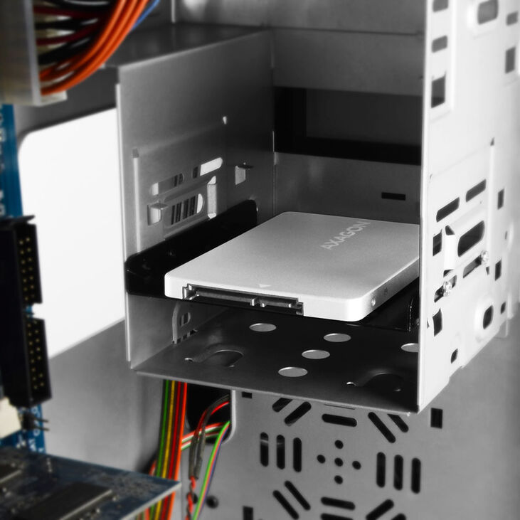 AXAGON RSS-M2SD enclosure for M.2 SATA SSDs up to 2280 - Aluminium, silver image number 6