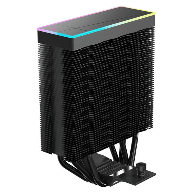 Alpenf&ouml;hn Matterhorn 2 Aurora Black CPU-K&uuml;hler, 200 W TDP, 120-mm-PWM-L&uuml;fter, ARGB - schwarz image number 3