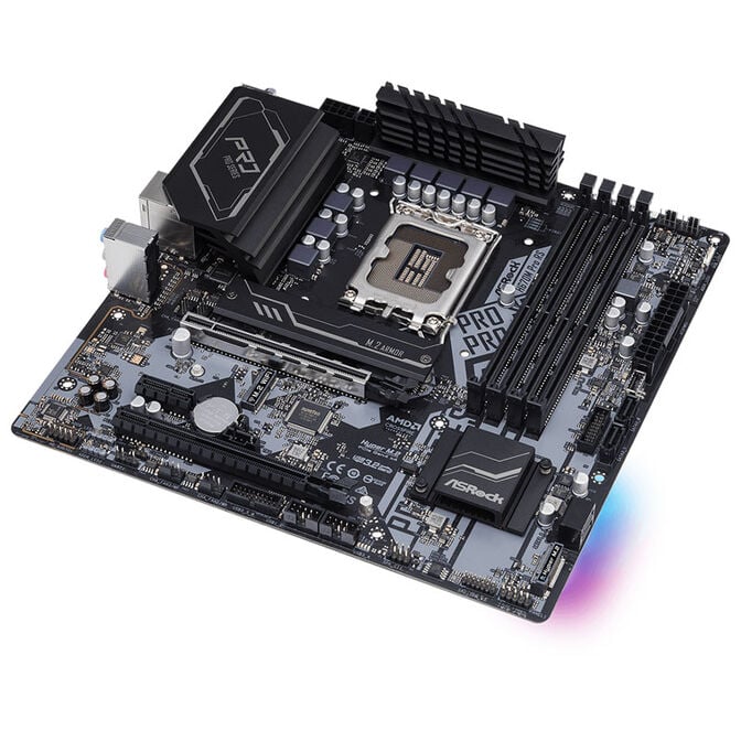 ASRock H670M Pro RS, Intel H670 Motherboard - Socket 1700, DDR4 image number 4