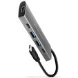 AXAGON HMC-5G2 Multiport-Hub, USB 3.2 Gen2, HDMI, 2x USB-A, 2x USB-C image number null
